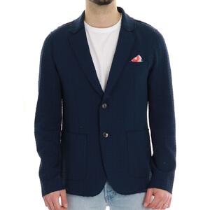 GIACCA IN MAGLIA BLU